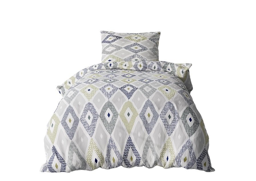 Pościel bawełniana 200x220 Agnes 03 wzory geometryczne