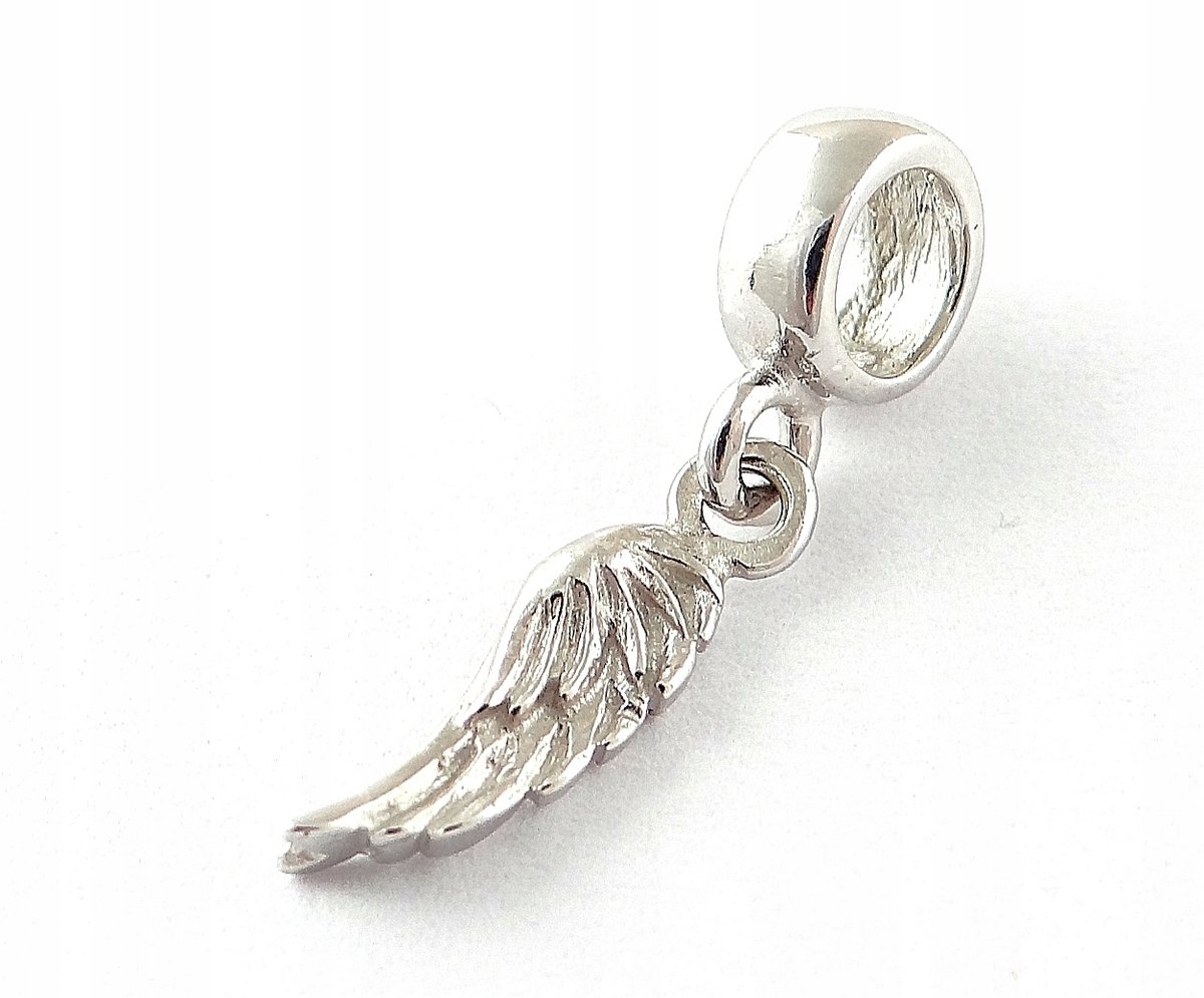 CHARMS DO BRANSOLETKI SREBRO 925 SKRZYDŁO ANIOŁA