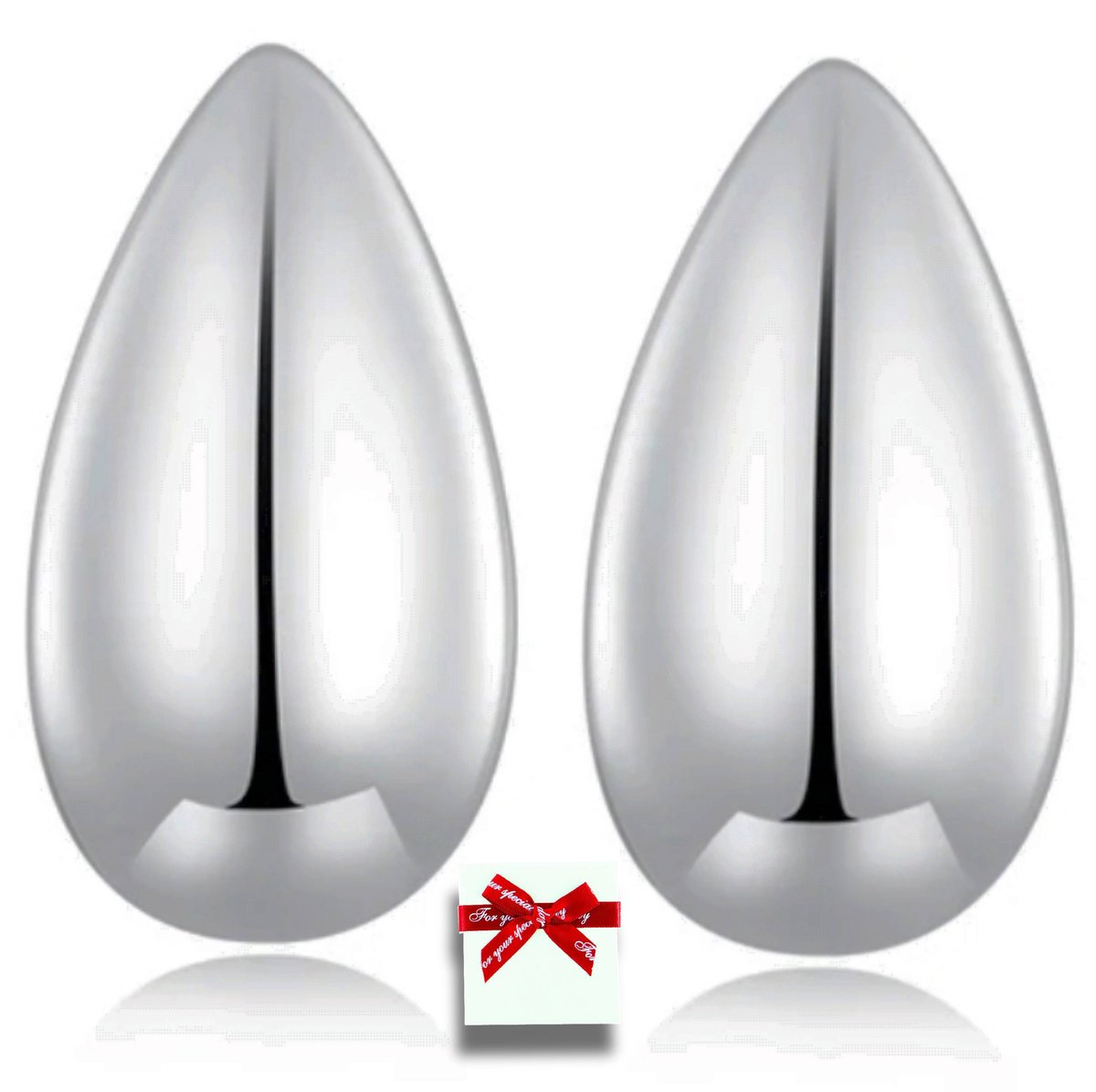 Kolczyki srebrne 925 krople wody, łezki 1,5 cm,damskie ,wkrętki na sztyft