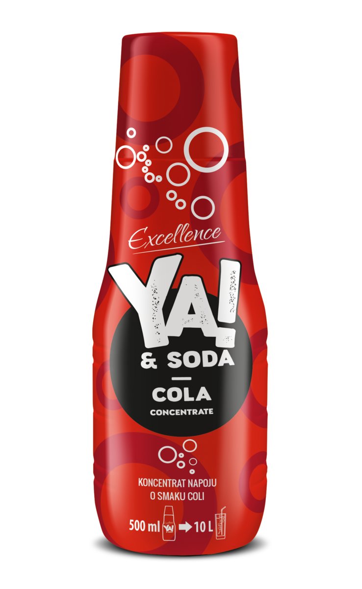 YA!&SO Koncentrat do sodastream o smaku coli 500ml