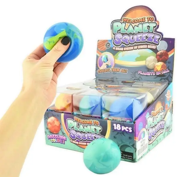 Opinie o Sensoryczny gniotek planety 6cm MIX - Robe