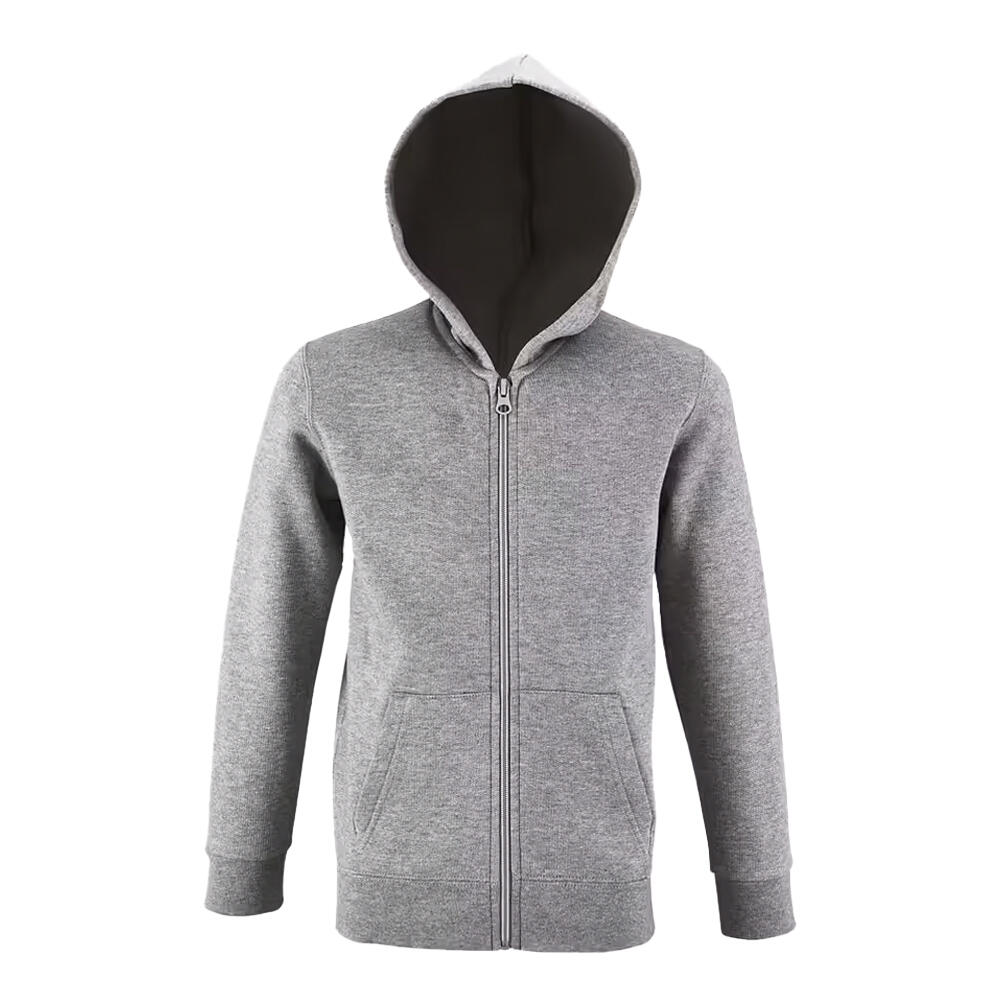 Bluza Dziecięca/dziecięca Stone Z Pełnym Zamkiem Błyskawicznym