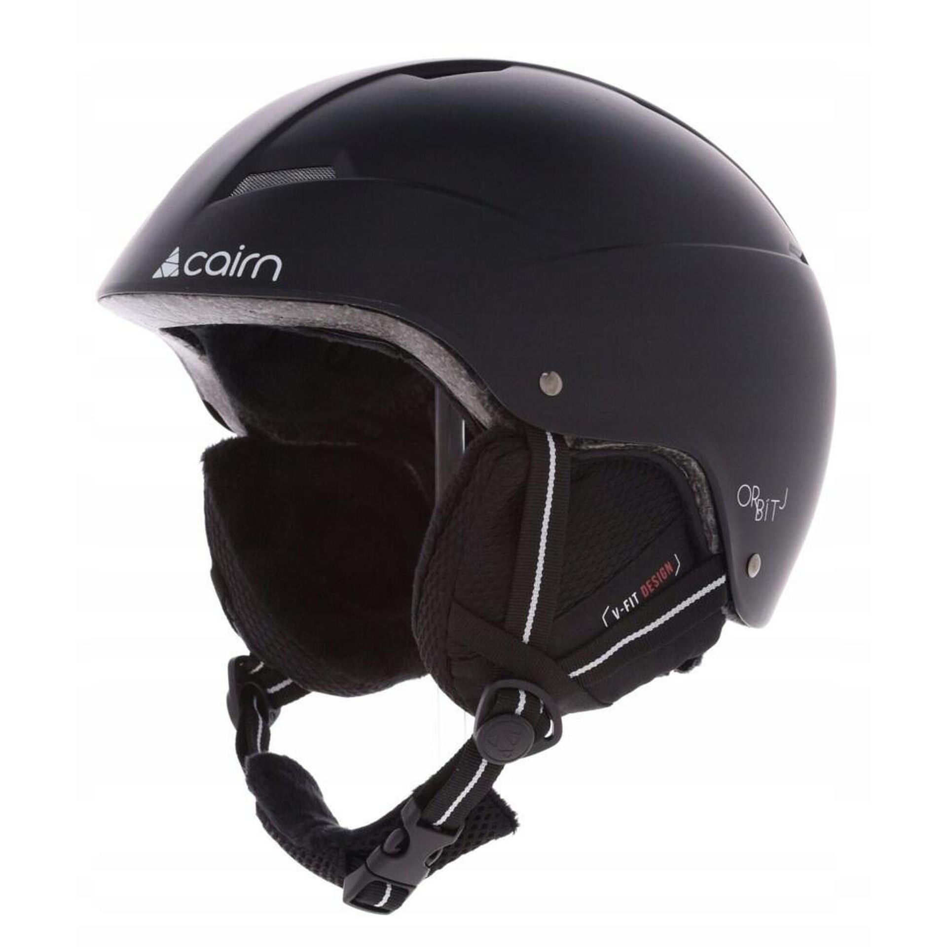 Cairn Orbit, kask narciarski, juniorski, czarny