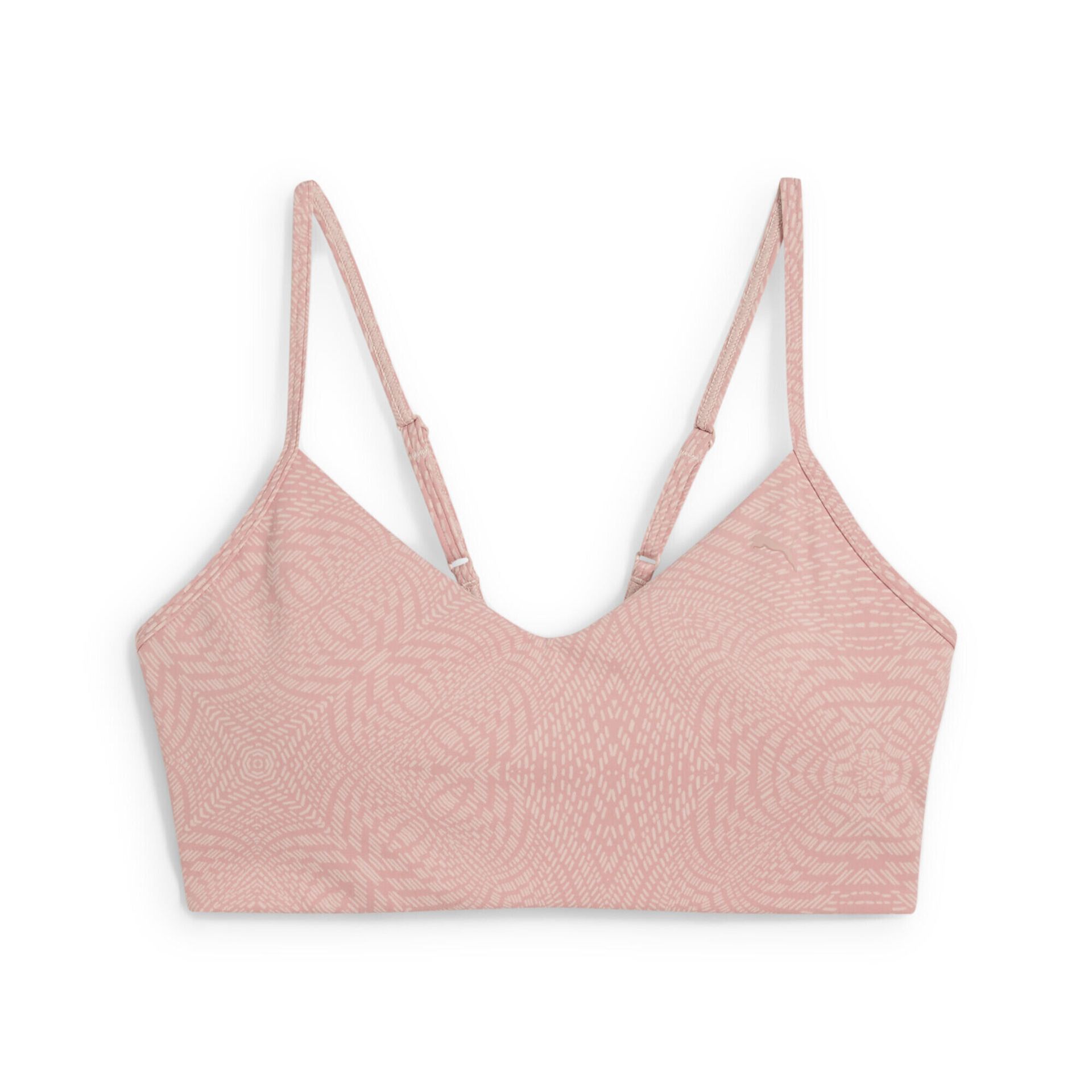 Damski stanik MOVE CLOUDSPUN AOP PUMA Rose Quartz Pink