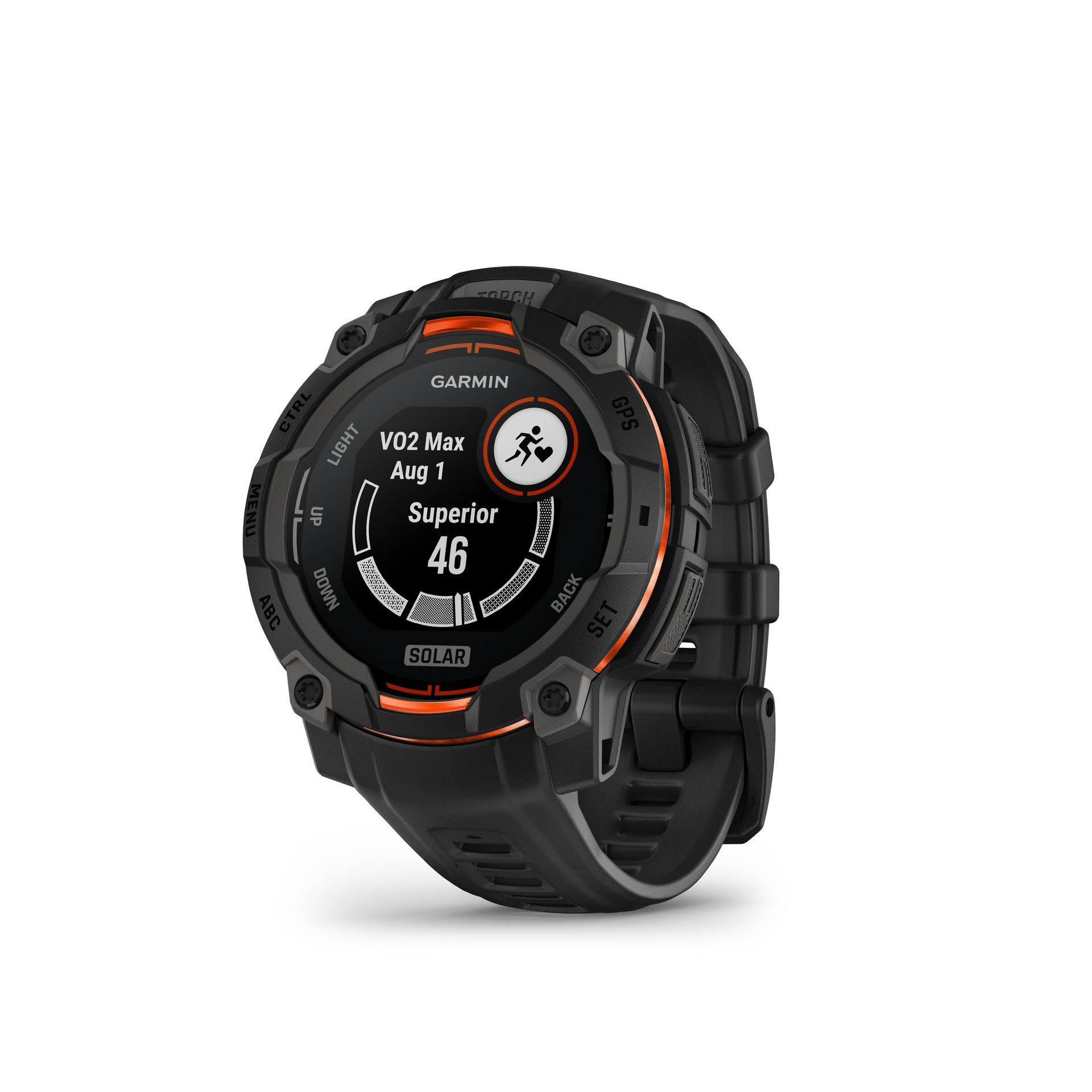 Garmin Instinct 3 Solar 45 mm Czarny
