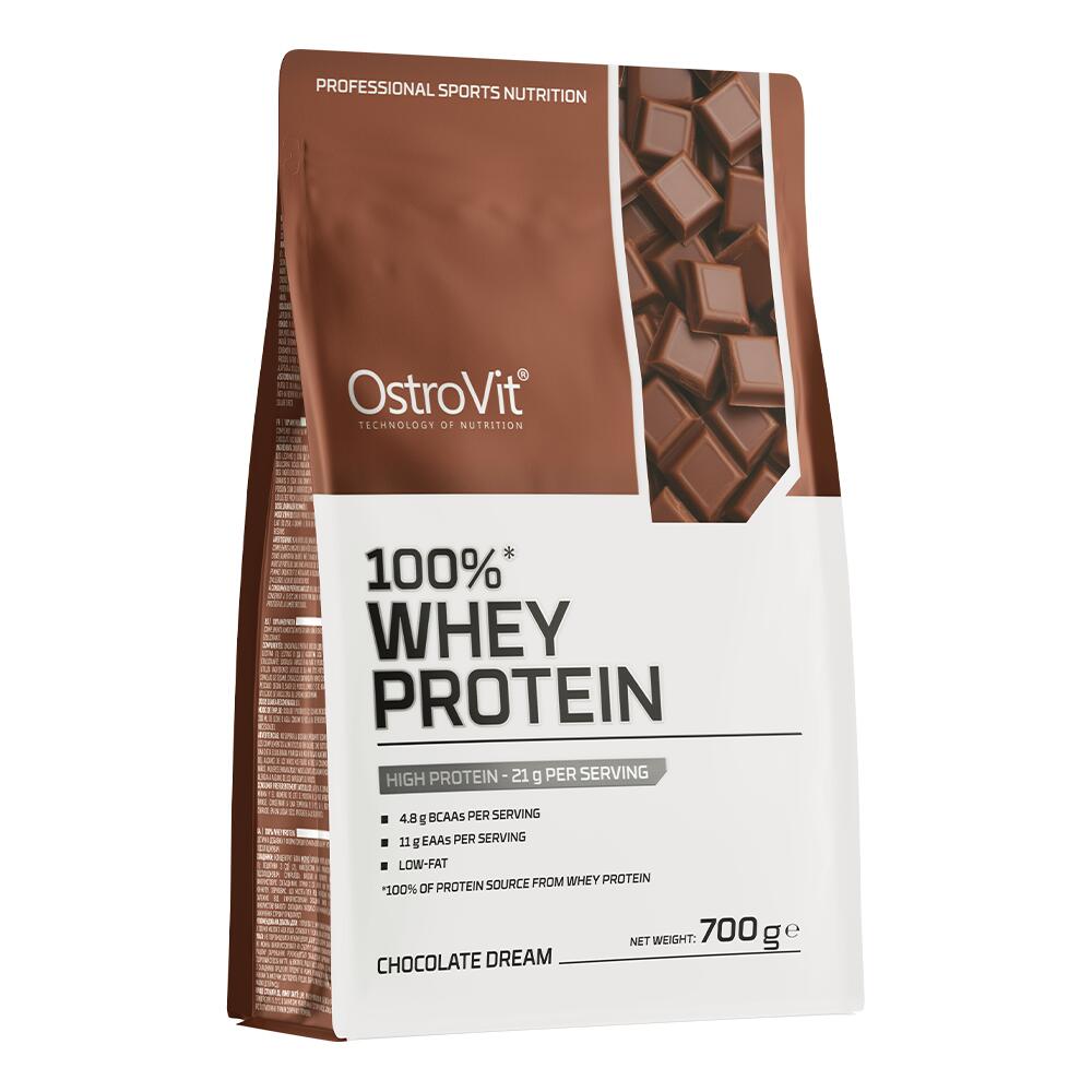OstroVit Odżywka białkowa 100% Whey Protein czekoladowy sen - suplement diety 700 g