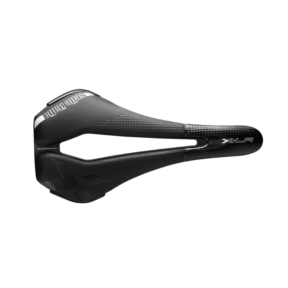 Selle ITALIA Siodło ITALIA X-LR SUPERFLOW L (id match - L3) TI 316 Tube 7, fibra-tek, 202g czarne (NEW) A-SIT-078A901IKC001