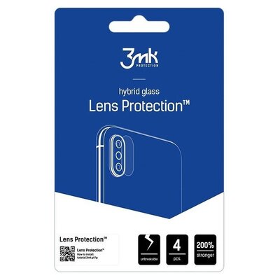 Szkło hybrydowe na obiektyw 3MK Lens Protection do Xiaomi Redmi Note 14 4G (4 szt.)