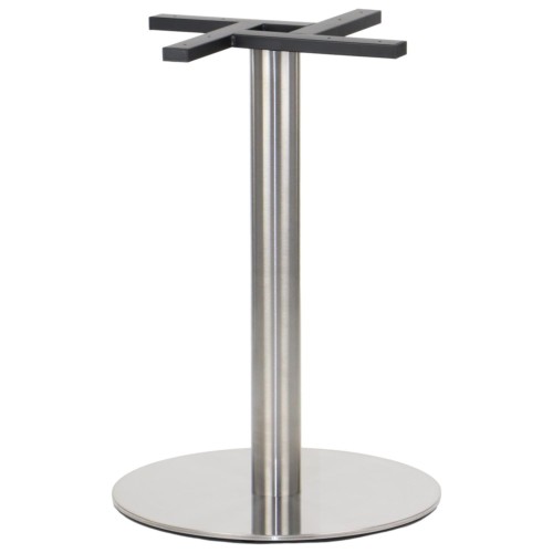 Podstawa stolika SH-3001-6/S, fi 50 cm, stal nierdzewna szczotkowana (stelaż stolika)