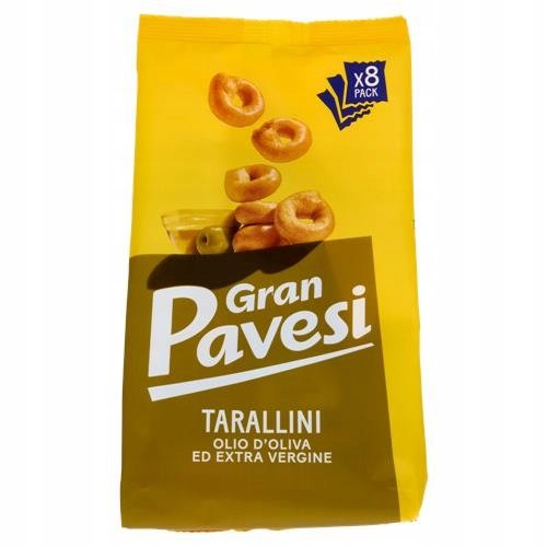Krakersy Pavesi Oliwa 256 G