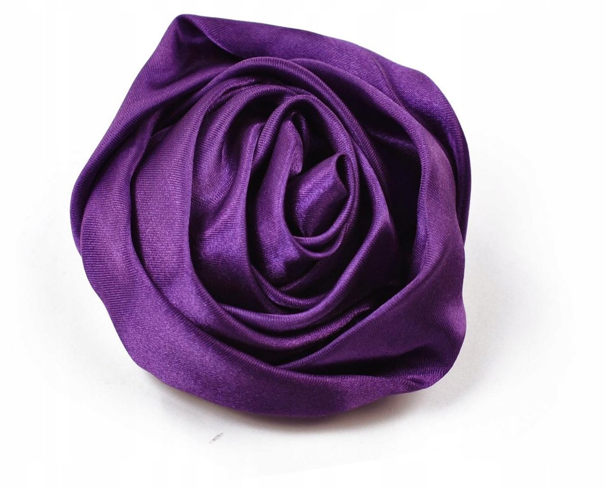 Szaleo %% Satynowa BROSZKA różyczka bi1304