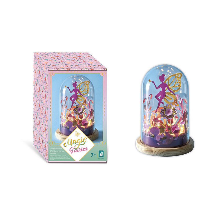 Zestaw kreatywny Lampka Tajemniczy ogród Janod - Wróżki Magic Fairies 7+