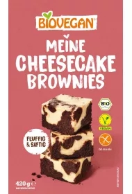 MIESZANKA NA SERNIKOBROWNIE BEZGLUTENOWA BIO 420 g - BIOVEGAN