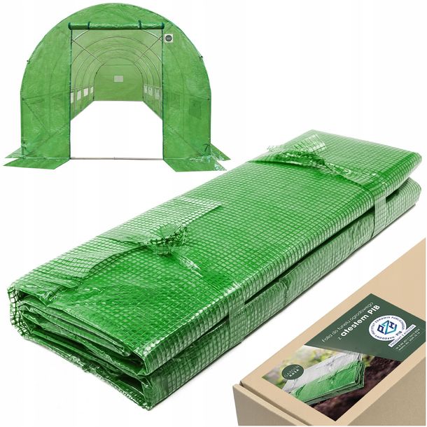Folia Zamienna Uv-4 Na Tunel Ogrodowy 600x300 Cm Szklarnia Na Warzywa 18m2