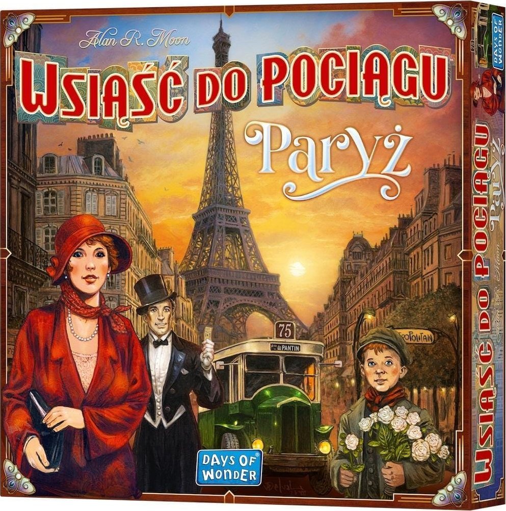 Rebel Gra planszowa Wsiąść do Pociągu: Paryż