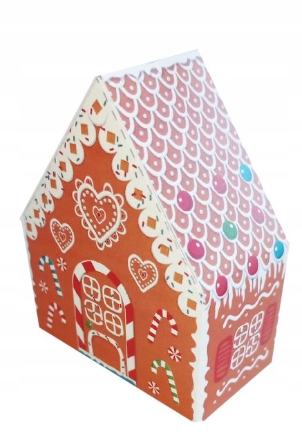 Domek Do Kalendarza Adwentowego Świąteczna Wioska Diy Papier #21