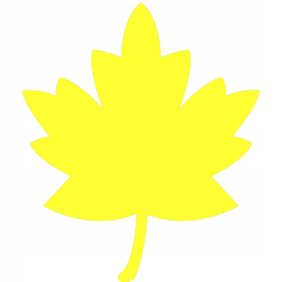 Scrapki Papierowe Liść 11 Szt Kolory