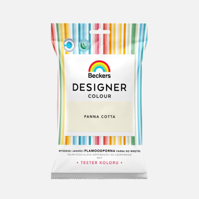 Beckers Farba lateksowa Designer Colour TESTER Panna Cotta 0,05 l