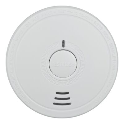 Czujnik dymu bateryjny 100 x 37 mm bateria 1 x 9 V Alecto