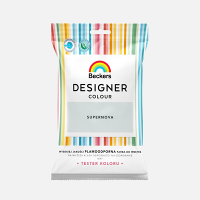 SUPERNOVA Farba lateksowa Beckers Designer Colour TESTER 0,05 l