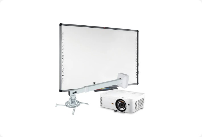 Zestaw interaktywny Avtek TT-BOARD 80 + ViewSonic PS502X+ uchwyt ścienny