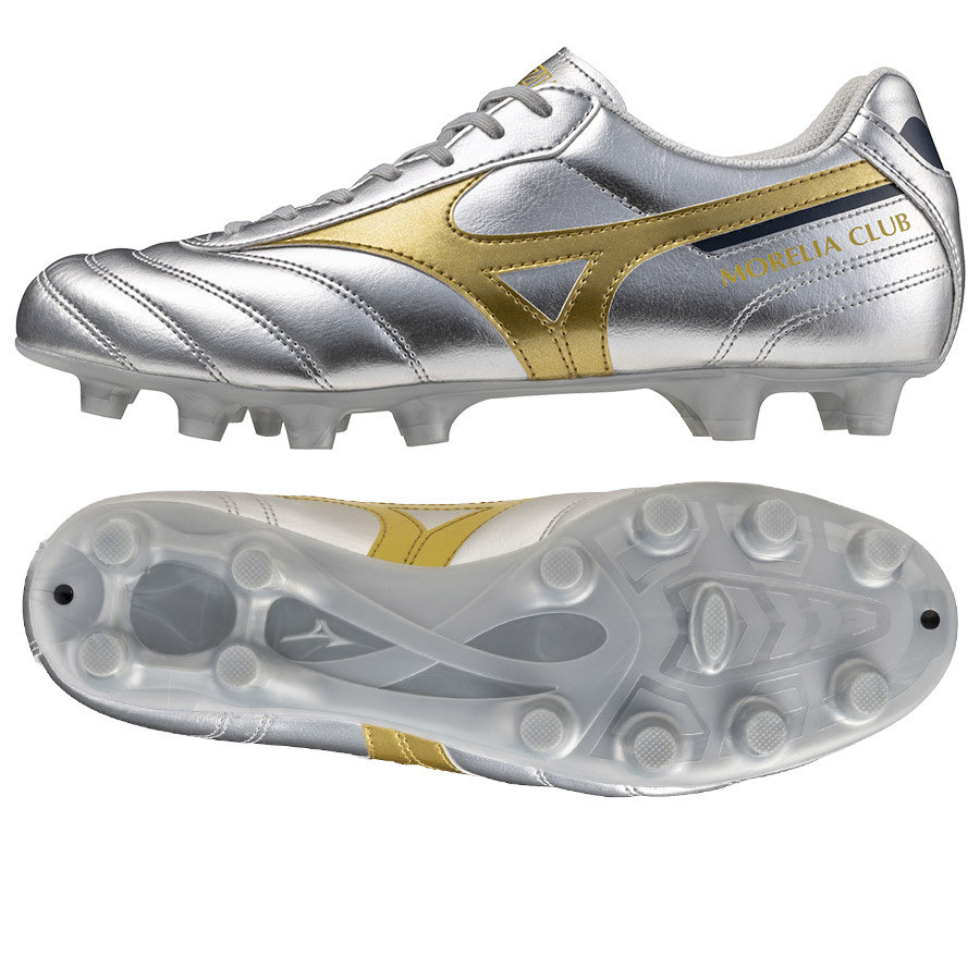 Buty Mizuno Morelia II Club FG P1GA251604 srebrny 42