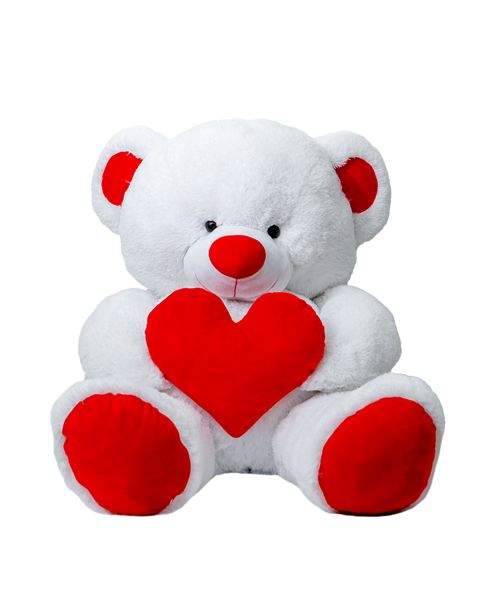 Ogromny duży Miś maskotka przytulanka z serduszkiem ROMEO 150 cm PRODUCENT