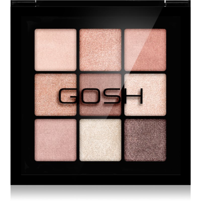 GOSH - Eyedentity Eyeshadow Palette - Paleta 9 cieni do powiek - 001 Be Honest