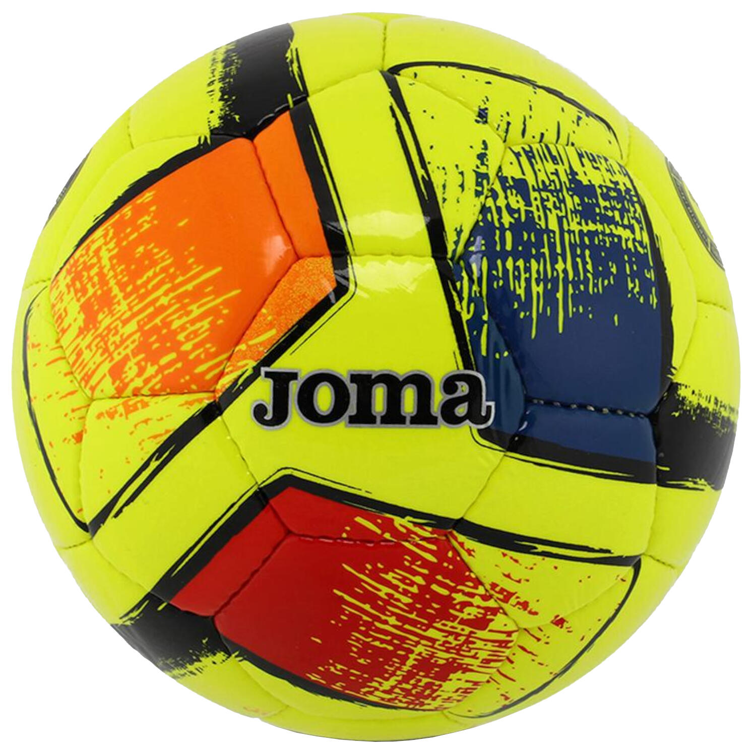 Piłka do piłki nożnej Joma Dali II fluor yellow rozmiar 3