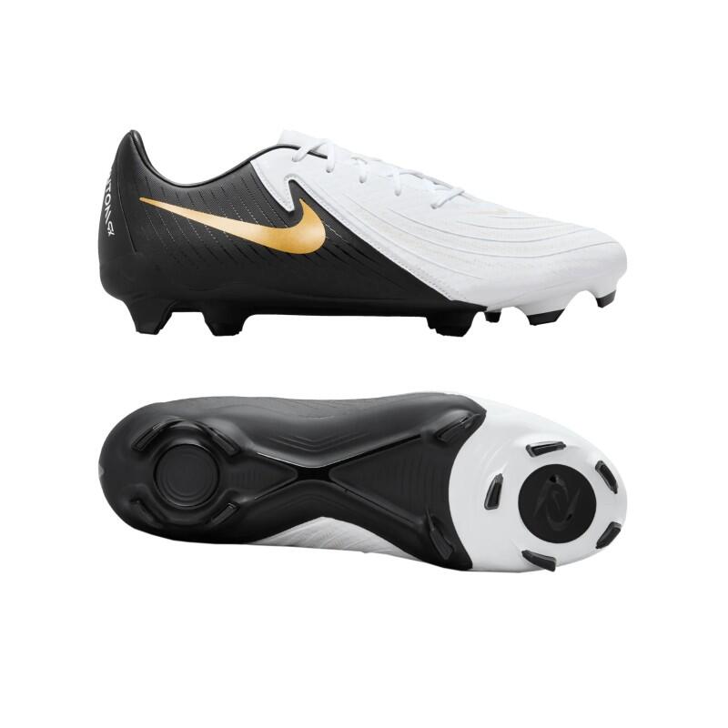 Buty piłkarskie Nike Phantom GX II Academy FG/MG white / metallic gold coin / black WYSYŁKA W 24H 30 DNI NA ZWROT