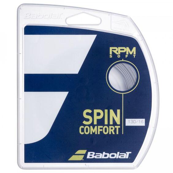 Naciąg tenisowy Babolat  RPM Soft Grey 12m  1,25 mm