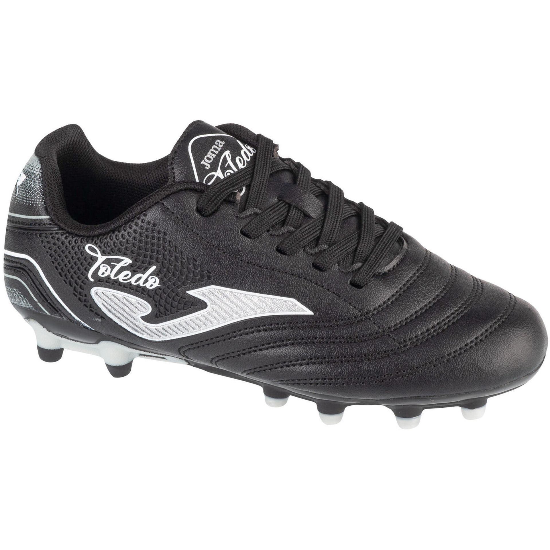 Joma Toledo Jr 2401 FG TOJW2401FG, dla chłopca, buty piłkarskie - korki, Czarne