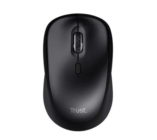 Trust Yvi+ Silent Wireless Czarny (25512)