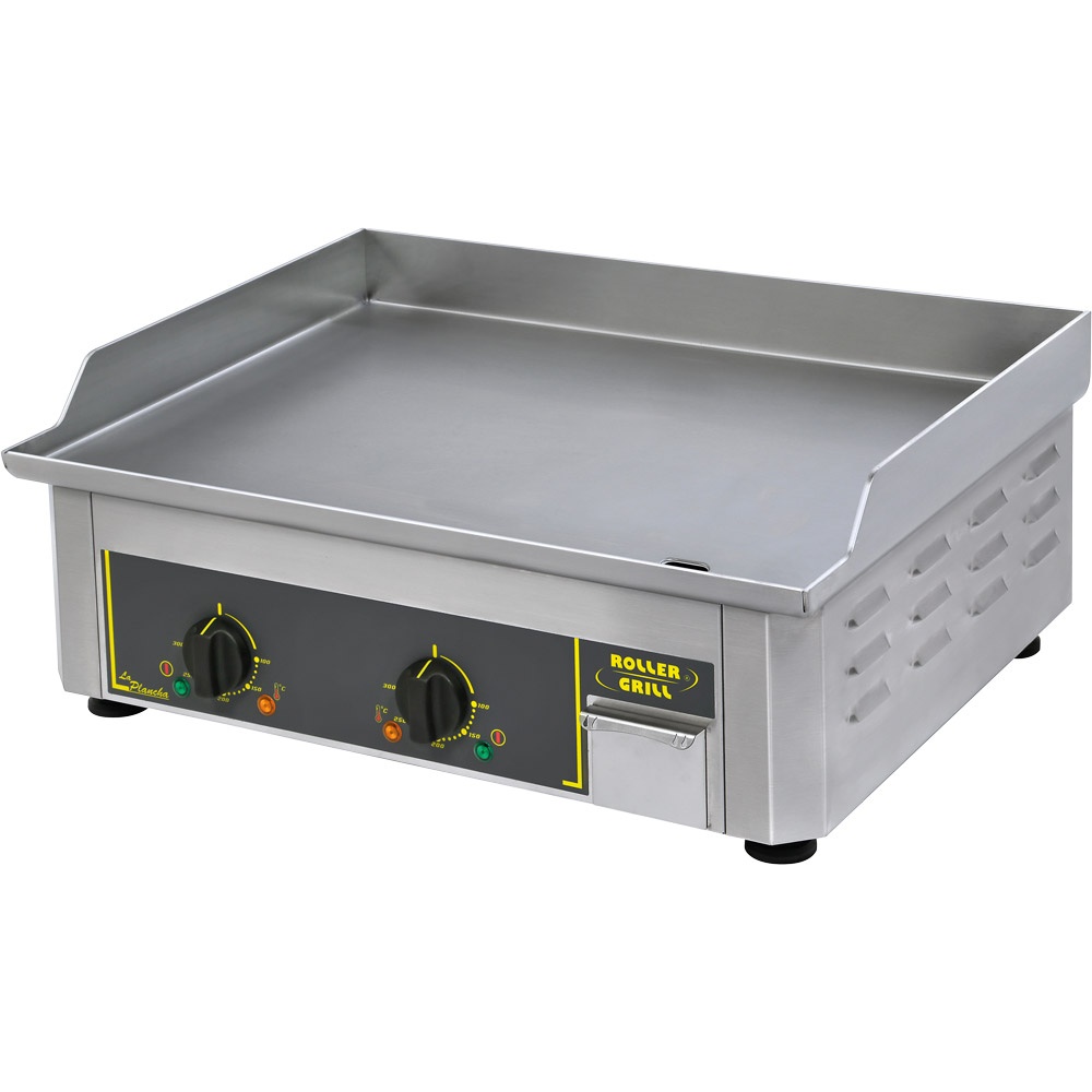 Płyta grillowa gładka ze stali nierdzewnej, elektryczna, P 3.5 kW STALGAST 777172