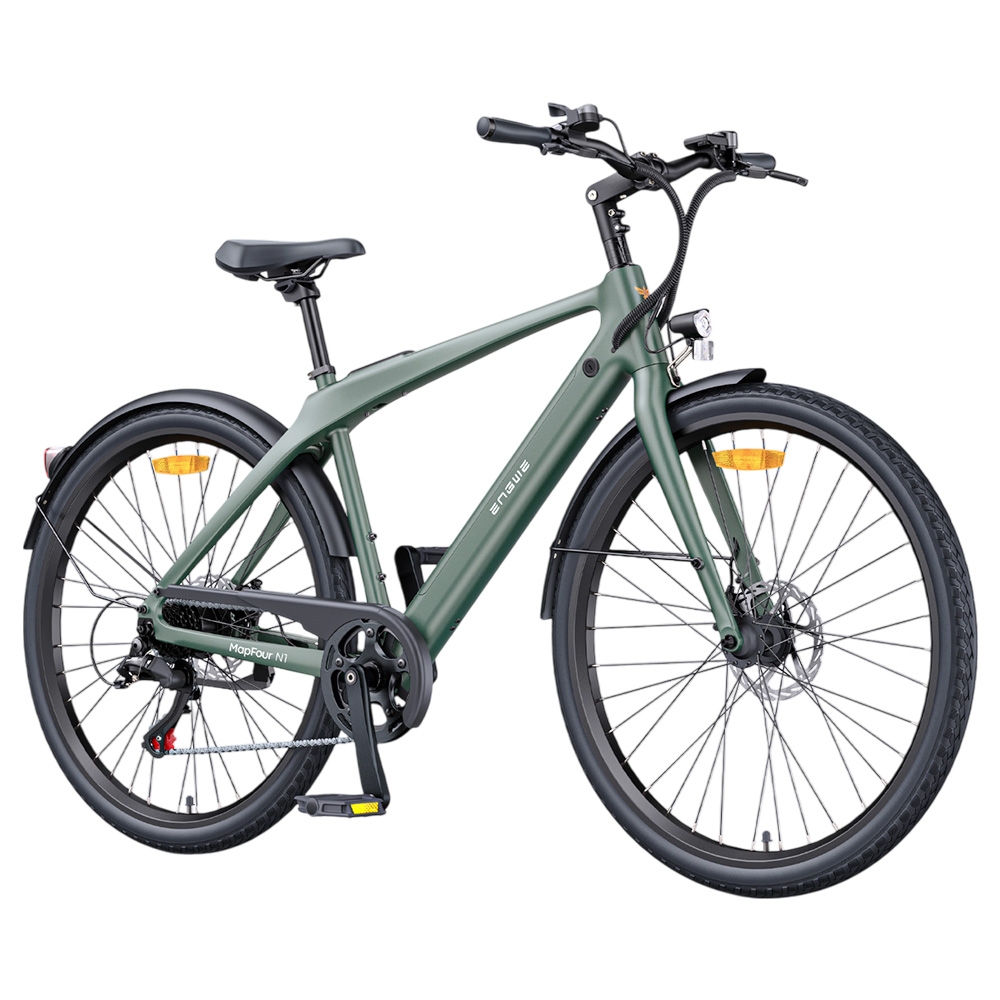 ENGWE MapFour N1 Air Electric Bike 250W Motor 36V 10Ah Battery 700*38C Spoke Tires 25km/h Max Speed 100km Range Front