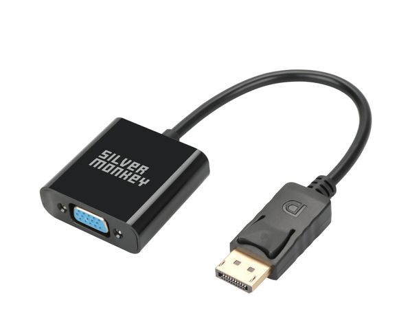 Silver Monkey Adapter DisplayPort - VGA