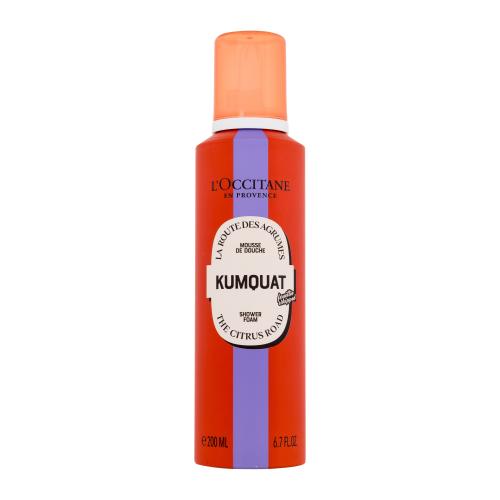 L'Occitane The Citrus Road Kumquat Shower Foam Pianka pod prysznic 200 ml