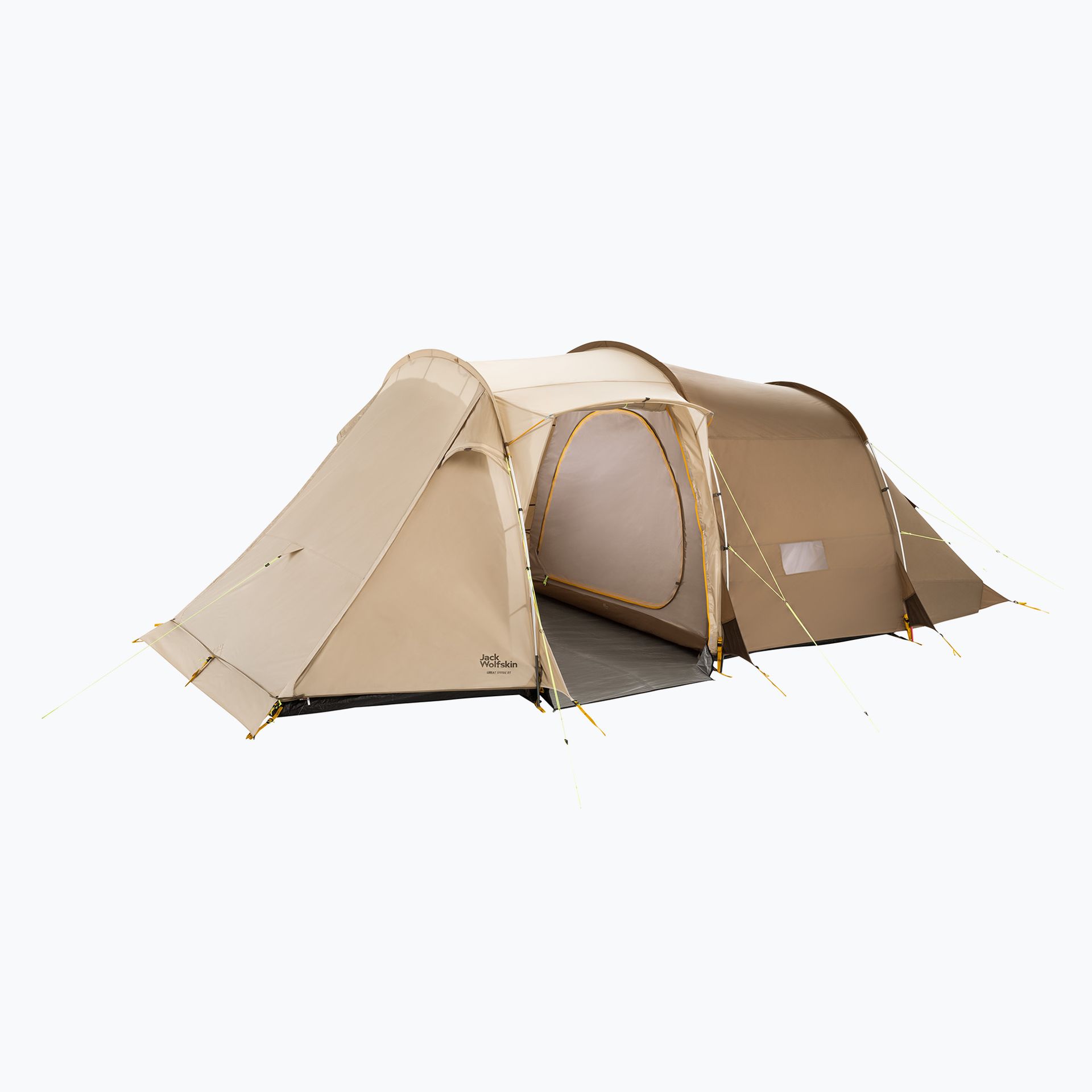 Namiot rodzinny Jack Wolfskin GREAT DIVIDE RT white pepper - ONE SIZE