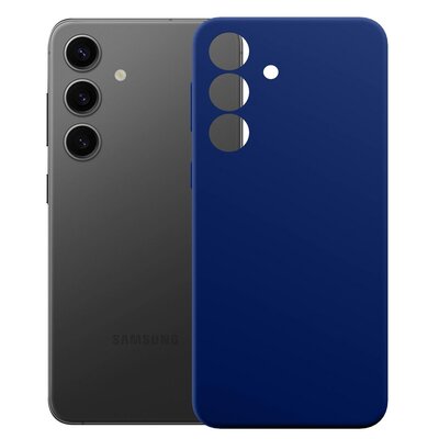 Etui 3MK Matt Guardx do Samsung Galaxy S24 FE Niebieski