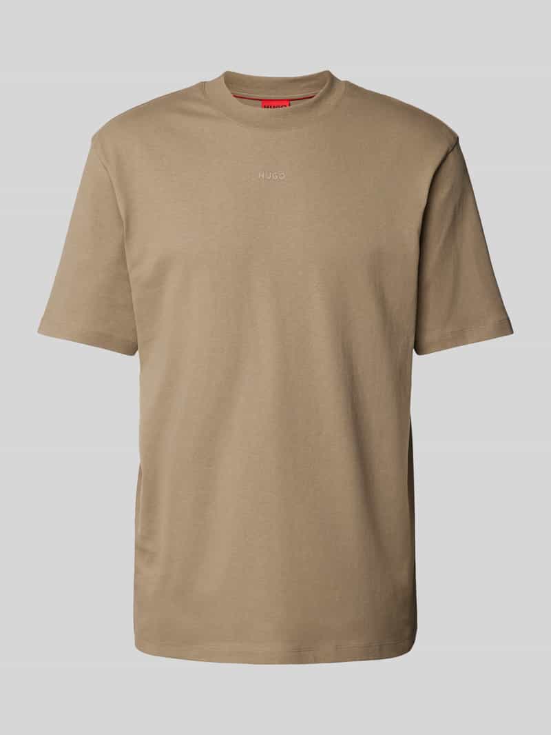 T-shirt z okrągłym dekoltem model ‘Dapolino’