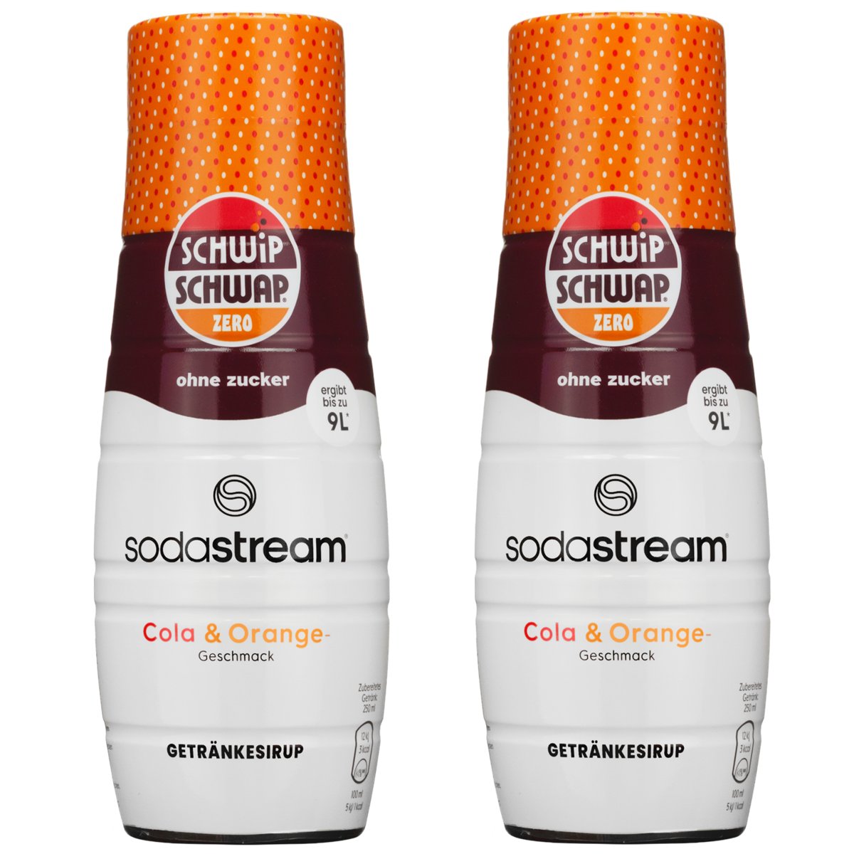 2x Syrop do SodaStream Schwip Schwap Bez Cukru 440 ml