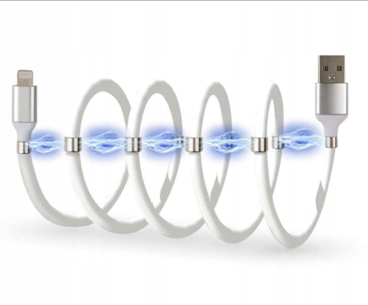 Kabel USB - micro USB 1M Grundig Magnetyczny, Antyplątaninowy Do smartfona