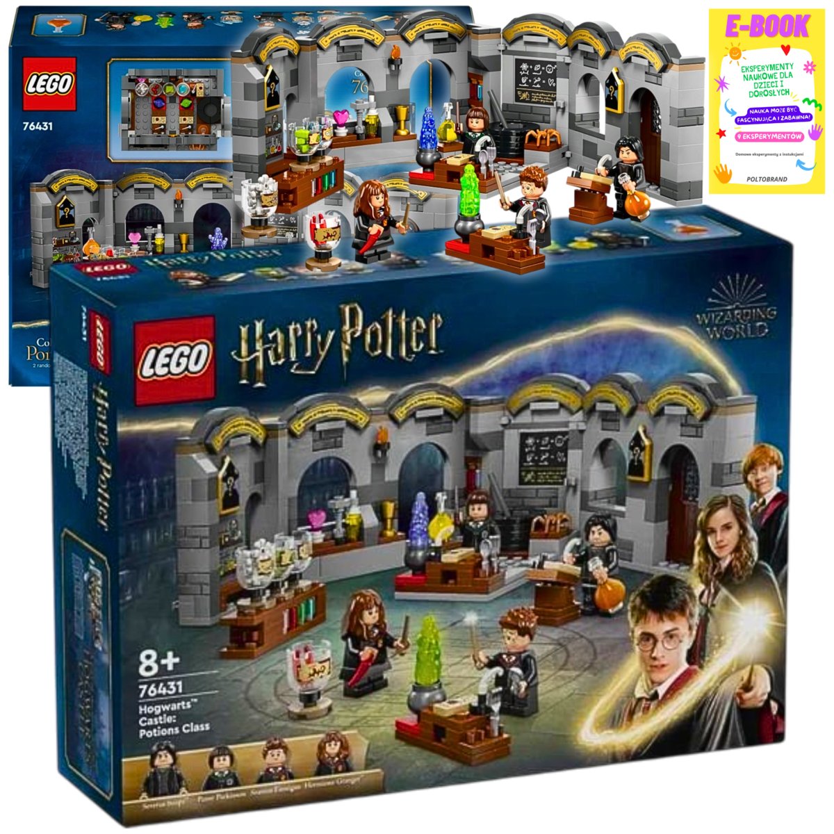 LEGO® Harry Potter - Zamek Hogwart™ Zajęcia z eliksirów KLOCKI LEGO PREZENT + EBOOK