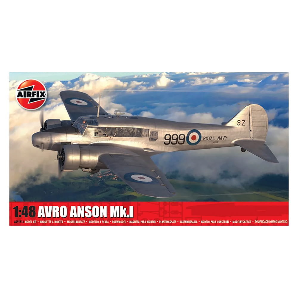 Avro Anson Mk.I A09191A, 1:48, Airfix