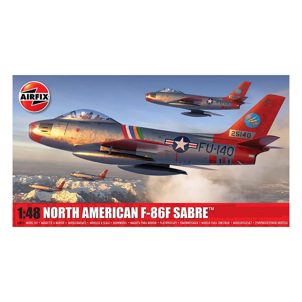North American F-86F Sabre A08111 , 1:48, Airfix