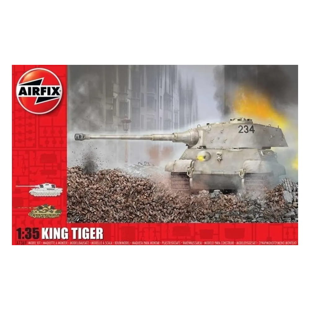 King Tiger A1369, 1:35, Airfix
