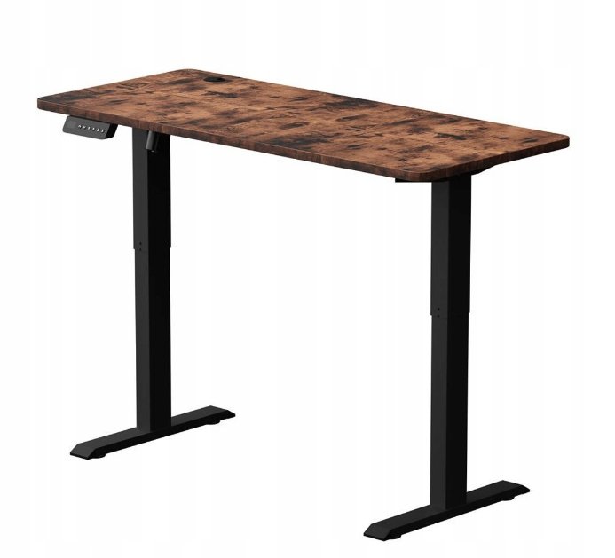 BIURKO Z PODNOSZONYM BLATEM REGULOWANA WYSOKOŚĆ ELEKTRYCZNIE 140CM