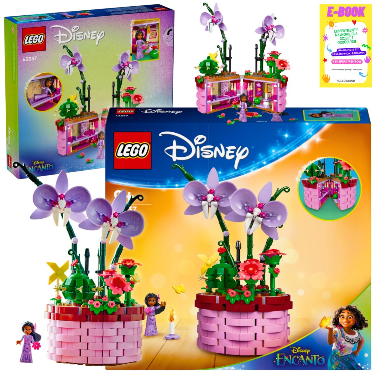 LEGO Disney® DONICZKA ISABELI KWIAT NA PREZENT LEGO KLOCKI 43237 + EBOOK