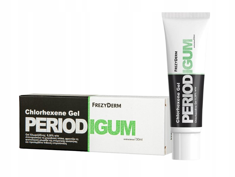 Żel do regeneracji i ochrony dziąseł Frezyderm Periodigum Chlorhexene 30 ml