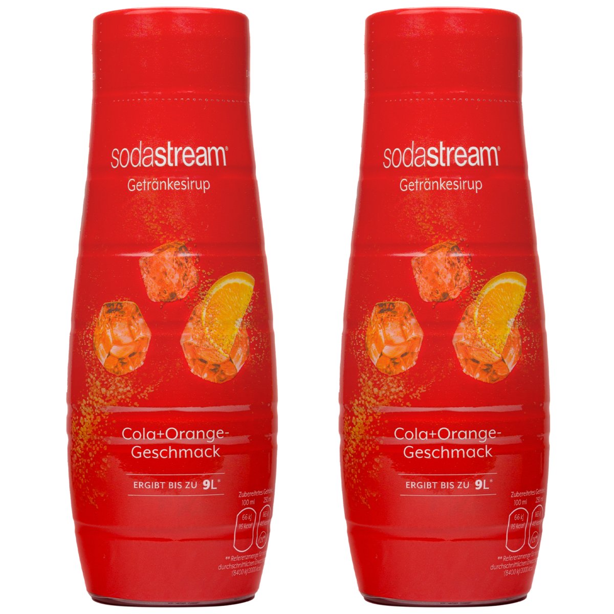 2x Syrop do SodaStream Cola + Orange 440ml